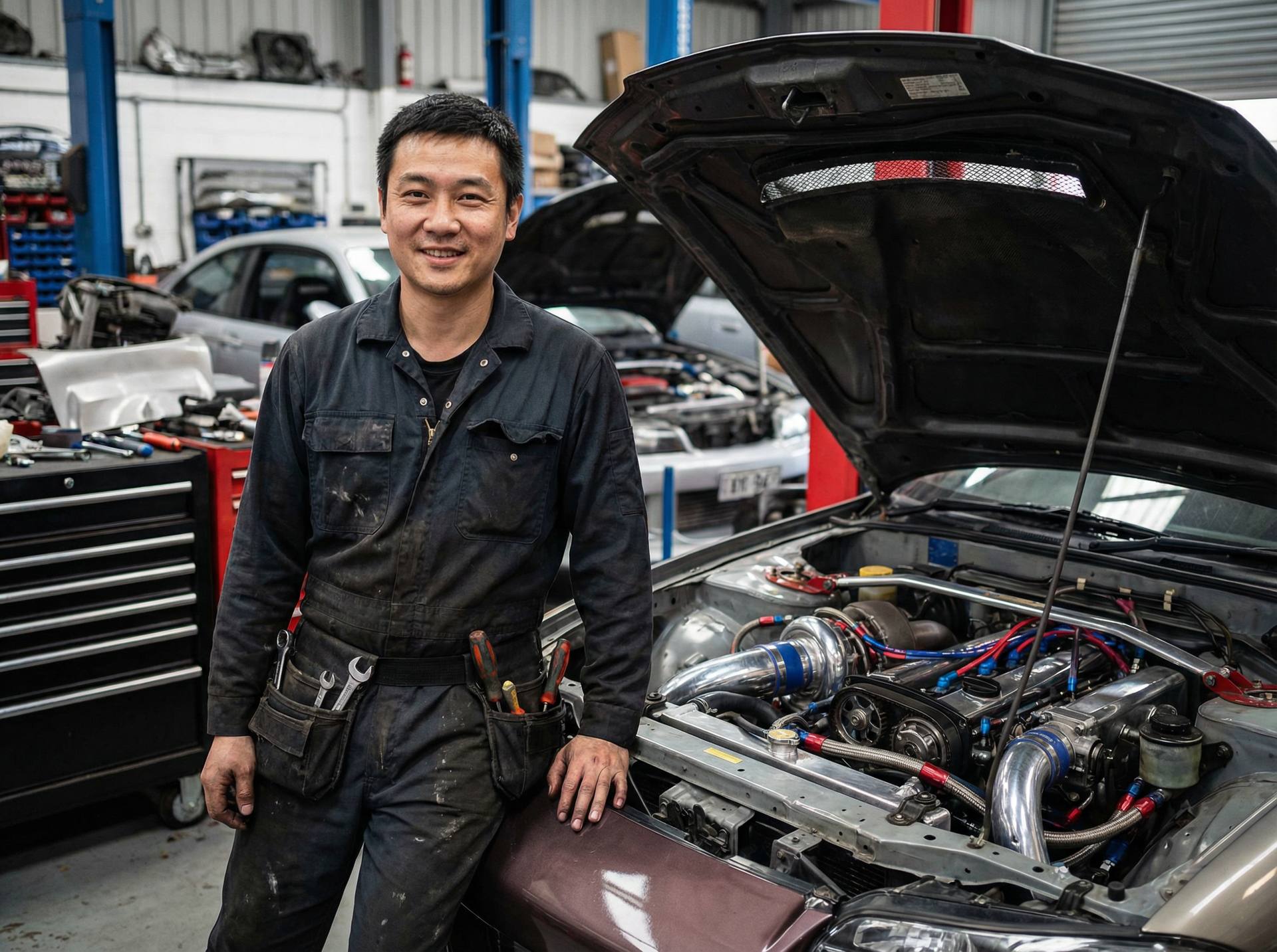 蘑菇视频改装技师长王铁柱